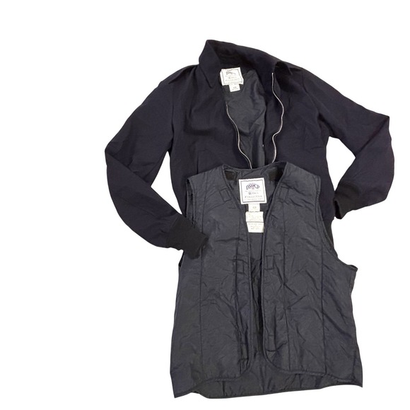 Source Unknown Other - DSCP Wings Collection Jacket Mens 40R Navy Blue Bomber Flight Lined Zip Military